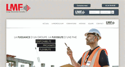 Desktop Screenshot of lmf.fr
