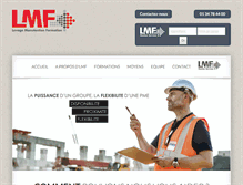 Tablet Screenshot of lmf.fr