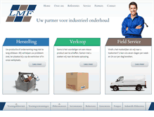 Tablet Screenshot of lmf.be